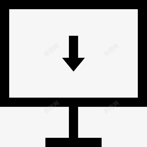 计算机数据通信收集线性图标svg_新图网 https://ixintu.com 数据通信收集 线性 计算机