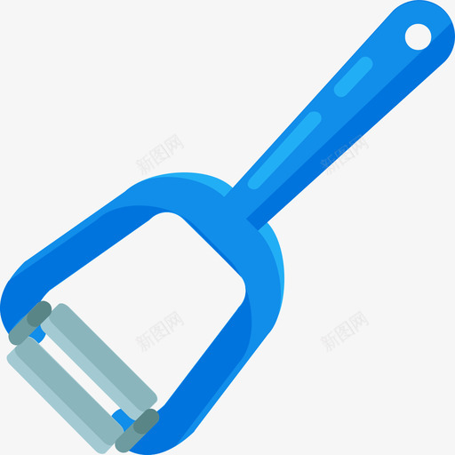 削皮器家用电器3扁平图标svg_新图网 https://ixintu.com 削皮器 家用电器3 扁平