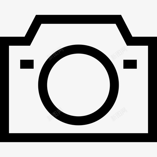 照相摄像机网络导航图标svg_新图网 https://ixintu.com 摄像机 照相 线性 网络导航