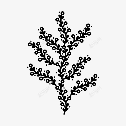 手绘叶花园树叶图标svg_新图网 https://ixintu.com 手绘叶 手绘叶饰品v2 树叶 植物 自然 花园 装饰品