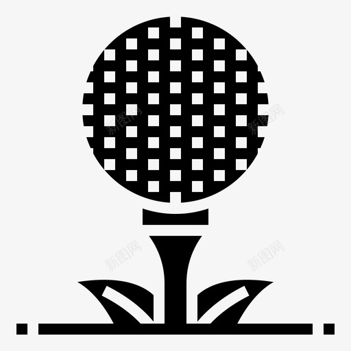 高尔夫运动球户外图标svg_新图网 https://ixintu.com 户外 球 高尔夫字形 高尔夫运动