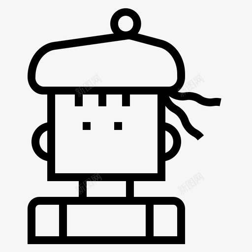 贝雷帽艺术家时尚图标svg_新图网 https://ixintu.com 时尚 艺术家 贝雷帽