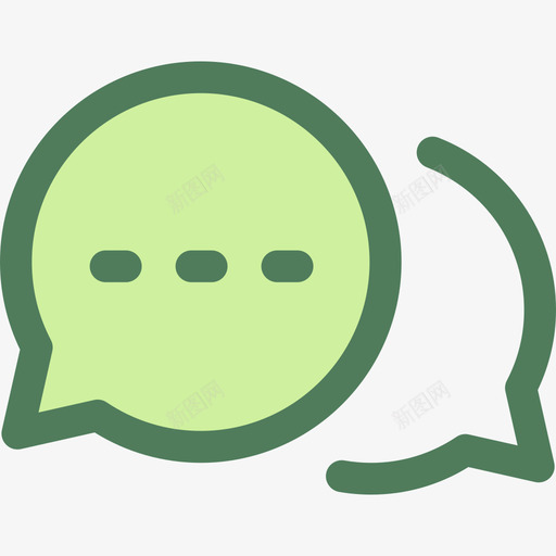 聊天工作效率3维德图标svg_新图网 https://ixintu.com 工作效率3 维德 聊天