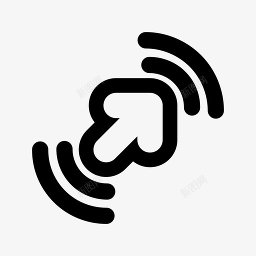 扩展放大箭头图标svg_新图网 https://ixintu.com wifi 仪表板ui 扩展 放大 移动 箭头 部署