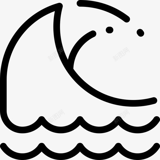 海上假期夏季图标svg_新图网 https://ixintu.com 假期 夏季 海上 线性
