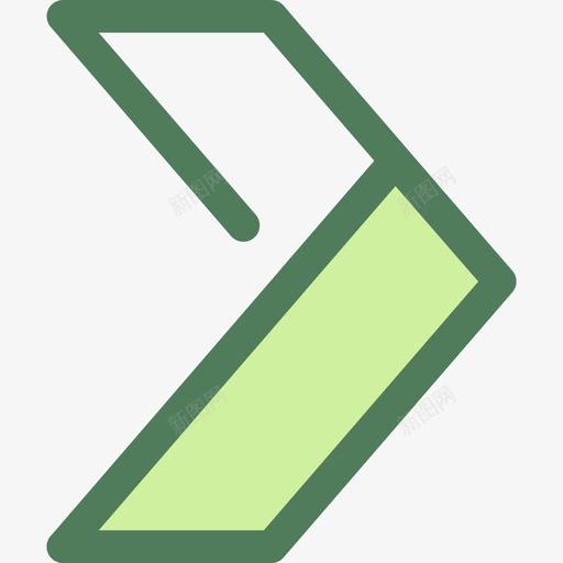 V形箭头8verde图标svg_新图网 https://ixintu.com V形箭头8 verde