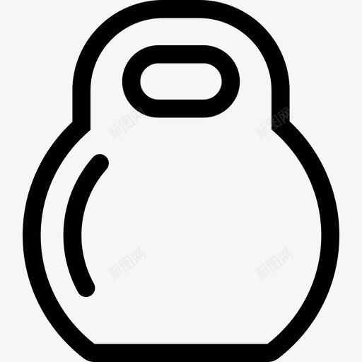 哑铃健身图标2轮廓svg_新图网 https://ixintu.com 健身图标2 哑铃 轮廓