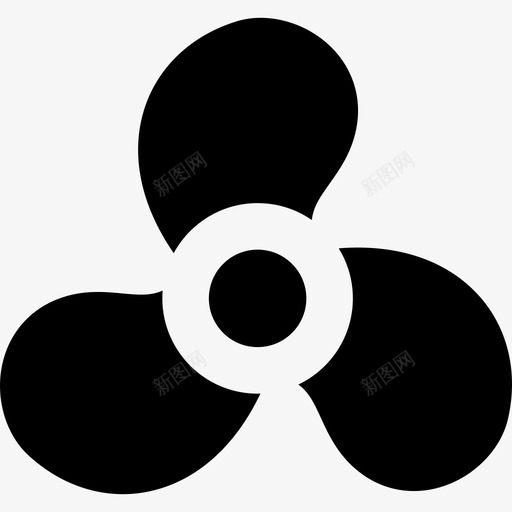 螺旋桨行程图标设置填充svg_新图网 https://ixintu.com 填充 螺旋桨 行程图标设置