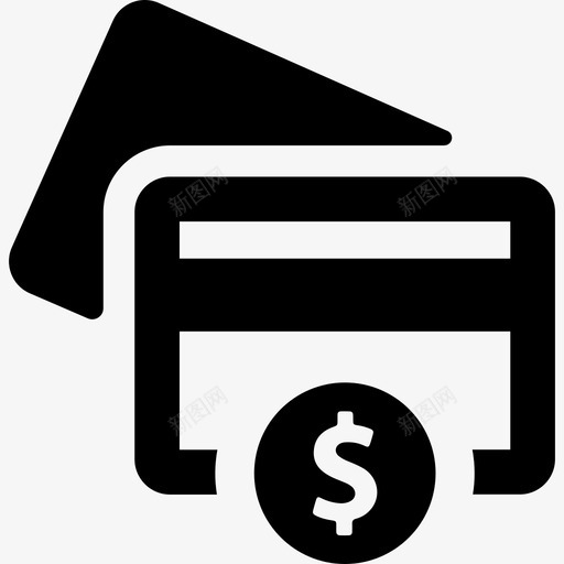 信用卡电子商务收款可靠图标svg_新图网 https://ixintu.com 信用卡 可靠 电子商务收款