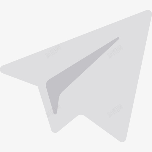 Telegram社交媒体6扁平图标svg_新图网 https://ixintu.com Telegram 扁平 社交媒体6