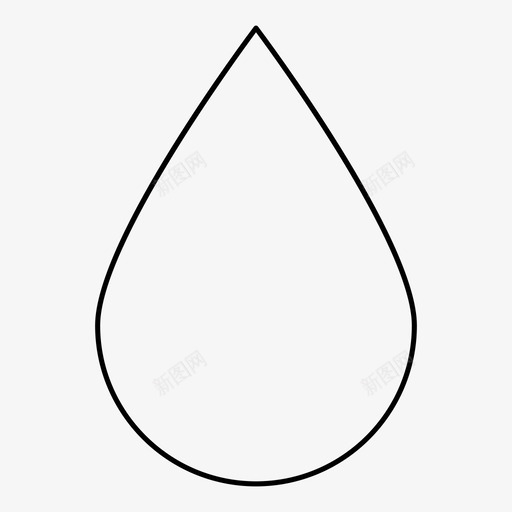 滴血颜色图标svg_新图网 https://ixintu.com 水 滴 血 雨 颜色