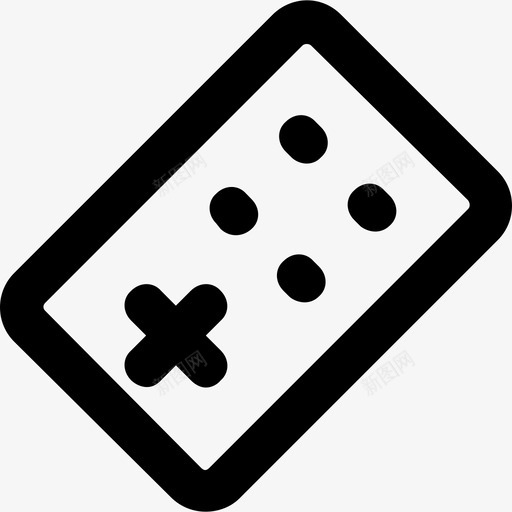 遥控器通讯2粗体圆角图标svg_新图网 https://ixintu.com 粗体圆角 通讯2 遥控器