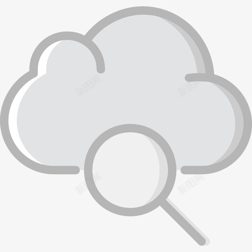 云计算基础2线性颜色图标svg_新图网 https://ixintu.com 云计算 基础2 线性颜色