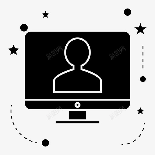 计算机商业职业图标svg_新图网 https://ixintu.com 人力 人力资源 人员 商业 职业 计算机