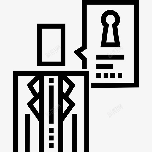 客户服务真实状态线性图标svg_新图网 https://ixintu.com 客户服务 真实状态 线性