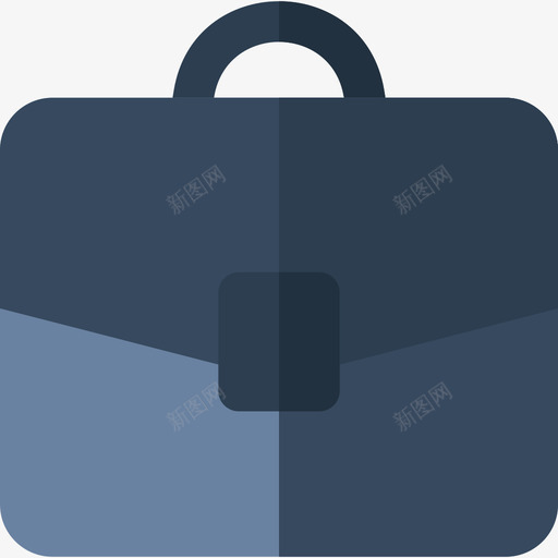 公文包商务和办公室8扁平图标svg_新图网 https://ixintu.com 公文包 商务和办公室8 扁平