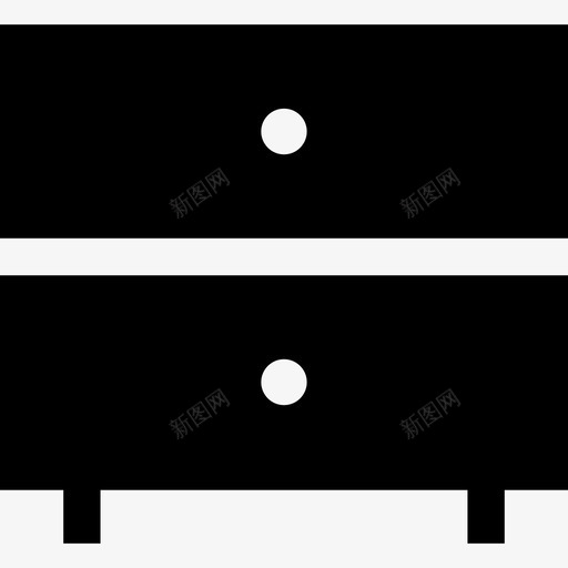 抽屉柜家具15装满图标svg_新图网 https://ixintu.com 家具15 抽屉柜 装满