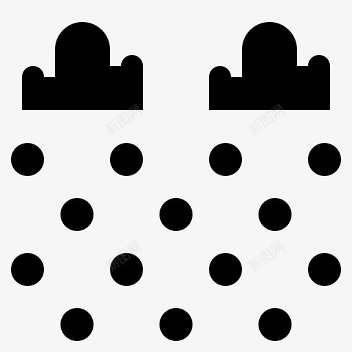 雪寒冷冬天图标svg_新图网 https://ixintu.com 冬天 圣诞节 寒冷 雪