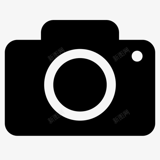 相机照片旅游度假图标svg_新图网 https://ixintu.com 旅游度假 照片 相机
