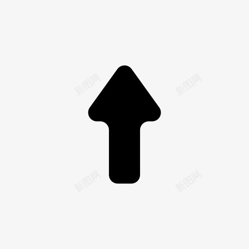向上趋势ui图标svg_新图网 https://ixintu.com ui ui智能手机字形 向上 趋势
