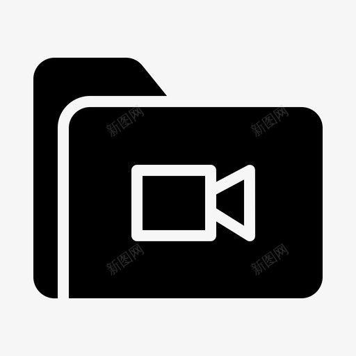 接口文件和文件夹摄像机图标svg_新图网 https://ixintu.com 接口 摄像机 文件和文件夹