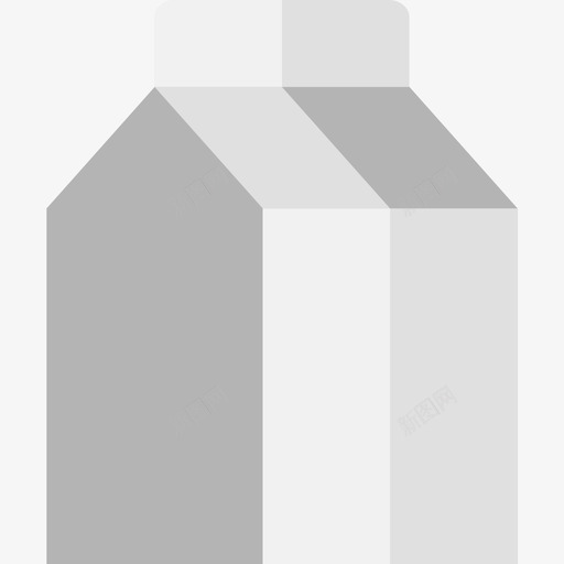 牛奶印刷品4扁平图标svg_新图网 https://ixintu.com 印刷品4 扁平 牛奶