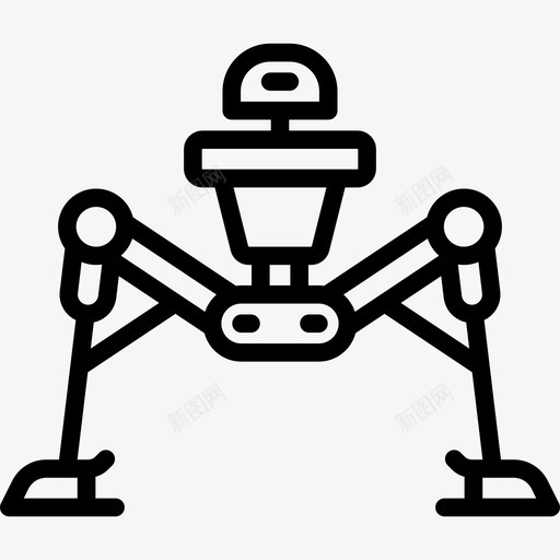 机器人线性机器人象形图线性图标svg_新图网 https://ixintu.com 机器人 线性 线性机器人象形图