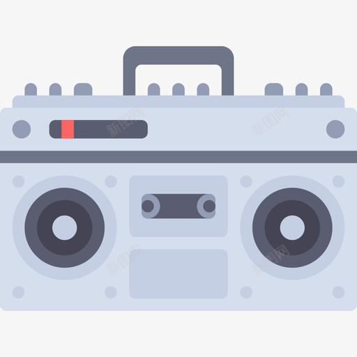 音乐播放器小工具3扁平图标svg_新图网 https://ixintu.com 小工具3 扁平 音乐播放器