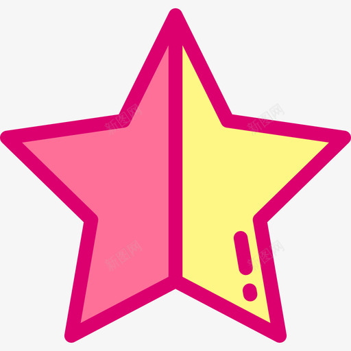 星评级和验证系统线颜色图标svg_新图网 https://ixintu.com 星 线颜色 评级和验证系统