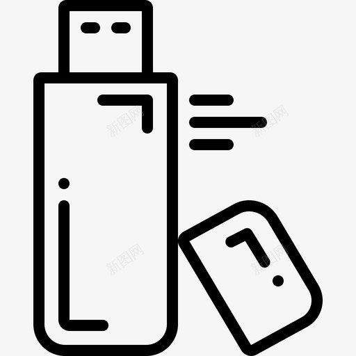 闪存驱动器笔驱动器存储器图标svg_新图网 https://ixintu.com 存储器 笔驱动器 闪存驱动器