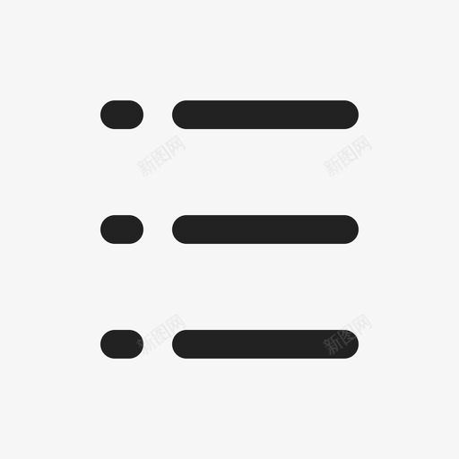 列表项目符号时间表图标svg_新图网 https://ixintu.com 列表 时间表 项目符号