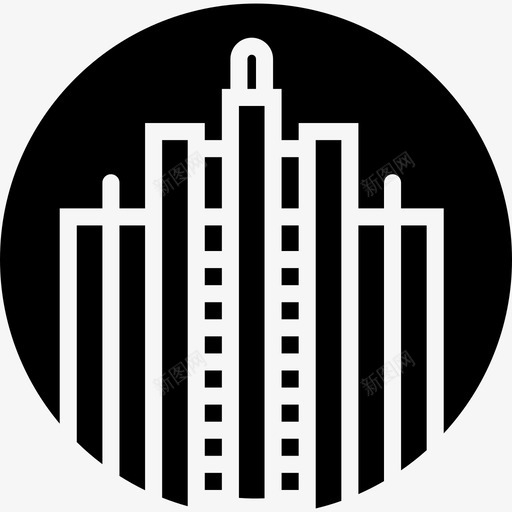 洛克菲勒中心纪念碑4号填充物图标svg_新图网 https://ixintu.com 填充物 洛克菲勒中心 纪念碑4号