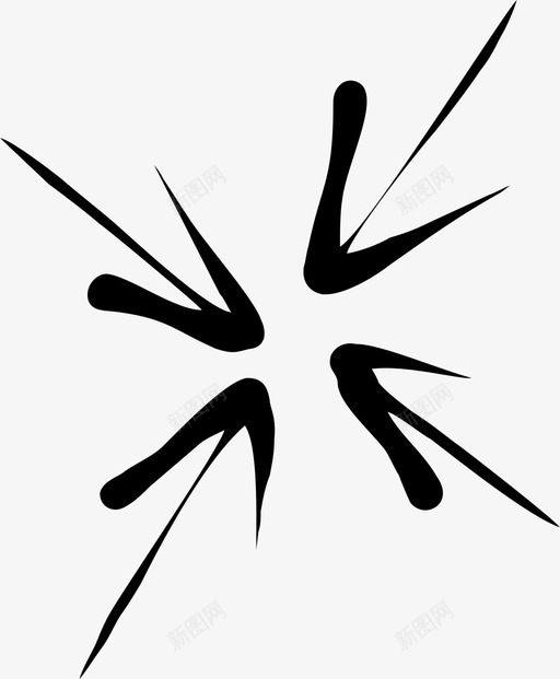 涂鸦焦点涂鸦箭头在这里图标svg_新图网 https://ixintu.com 在这里 手绘 指向 涂鸦焦点 涂鸦箭头 蠕动