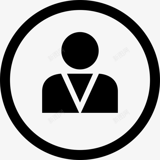 用户数据通信图标集合线性svg_新图网 https://ixintu.com 数据通信图标集合 用户 线性