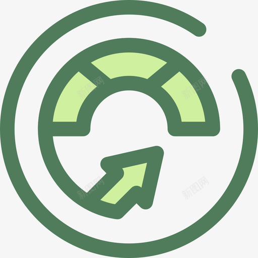 速度表工作效率3维德图标svg_新图网 https://ixintu.com 工作效率3 维德 速度表