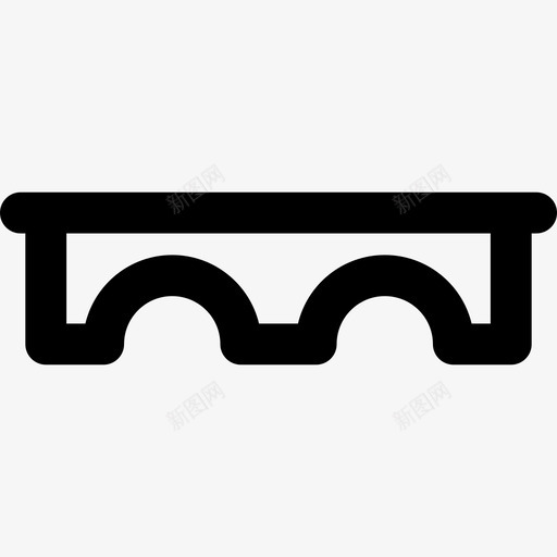 桥梁城市和建筑物线性线性图标svg_新图网 https://ixintu.com 城市和建筑物线性 桥梁 线性