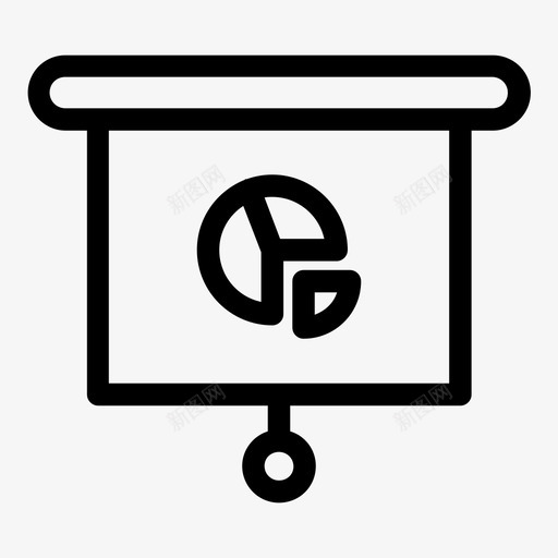 饼图办公室图表第二卷图标svg_新图网 https://ixintu.com 办公室 图表第二卷 饼图