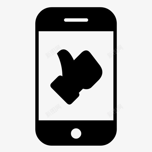 智能手机手持设备社交媒体图标svg_新图网 https://ixintu.com 手持设备 智能手机 智能手机和社交媒体 社交媒体