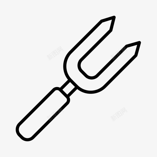 烧烤叉烧烤厨师图标svg_新图网 https://ixintu.com 厨师 烧烤 烧烤叉 烹饪 食物
