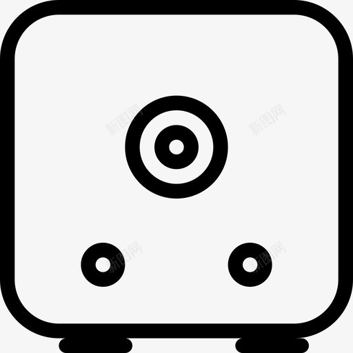 保险箱挂锁收集线性图标svg_新图网 https://ixintu.com 保险箱 挂锁收集 线性