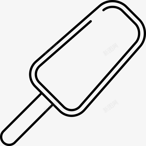 冰淇淋食品和饮料8128px生产线图标svg_新图网 https://ixintu.com 128px生产线 冰淇淋 食品和饮料8