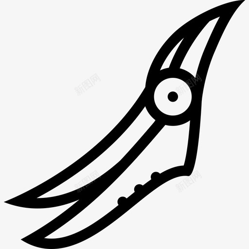 Secateurs生态学11线性图标svg_新图网 https://ixintu.com Secateurs 生态学11 线性