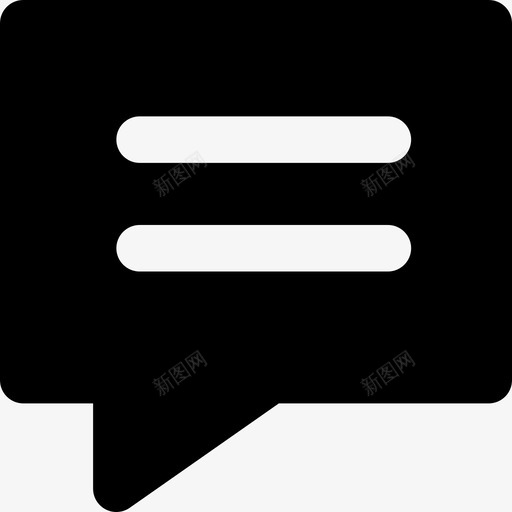 语音气泡联系人通讯设置已填充图标svg_新图网 https://ixintu.com 已填充 联系人通讯设置 语音气泡