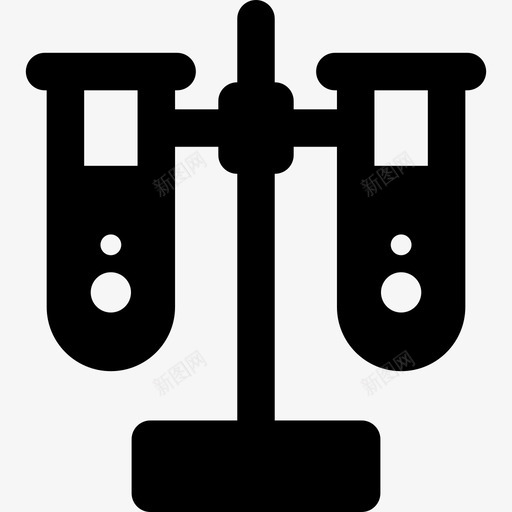 试管化学4填充图标svg_新图网 https://ixintu.com 化学4 填充 试管