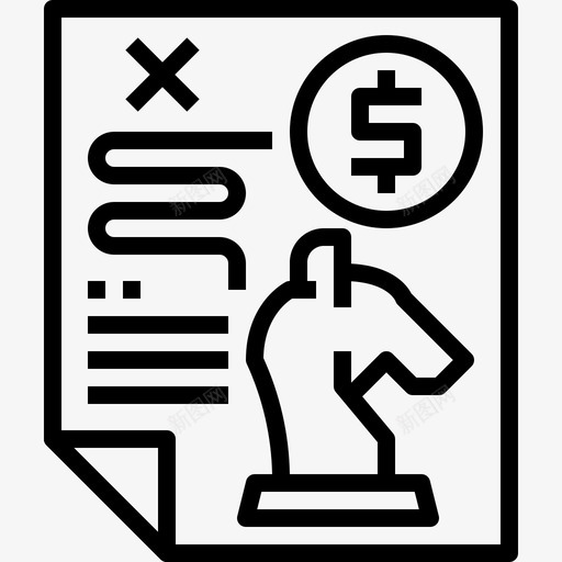 商业策略市场营销计划图标svg_新图网 https://ixintu.com 商业策略 商业营销 市场营销 报告 计划