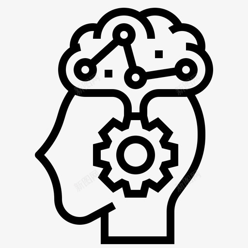 精神病学大脑检查图标svg_新图网 https://ixintu.com 主管 健康 医疗热线 大脑 检查 精神病学
