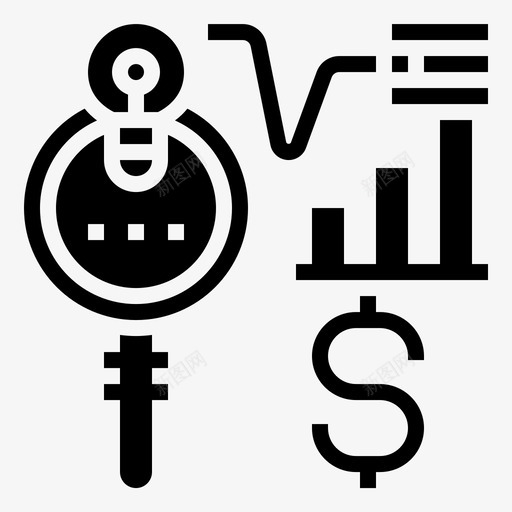投资研究图表储蓄和投资字形图标svg_新图网 https://ixintu.com 储蓄和投资字形 图表 投资研究