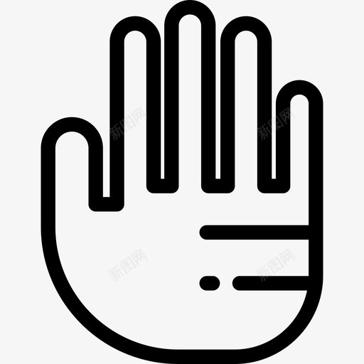 棒球手套棒球四队直线型图标svg_新图网 https://ixintu.com 棒球四队 棒球手套 直线型