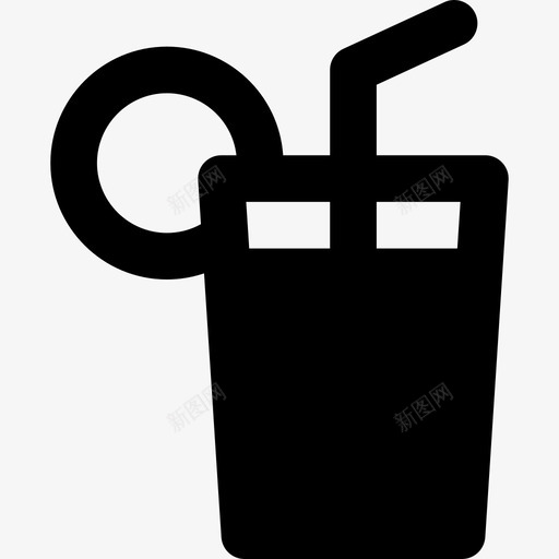 柠檬水烧烤系列填充图标svg_新图网 https://ixintu.com 填充 柠檬水 烧烤系列