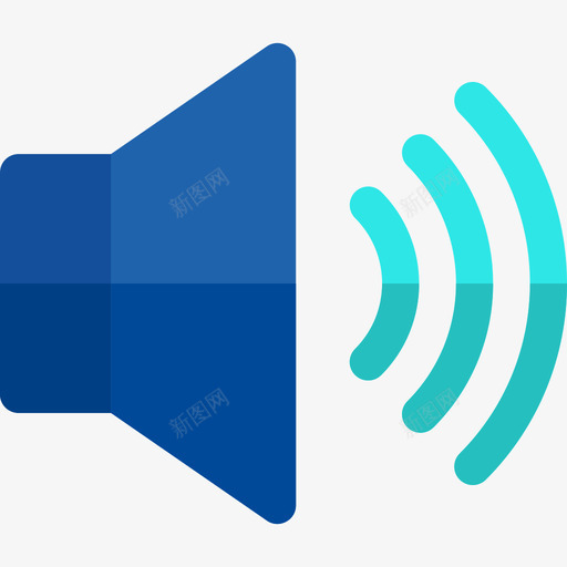 音量ui7扁平图标svg_新图网 https://ixintu.com ui7 扁平 音量
